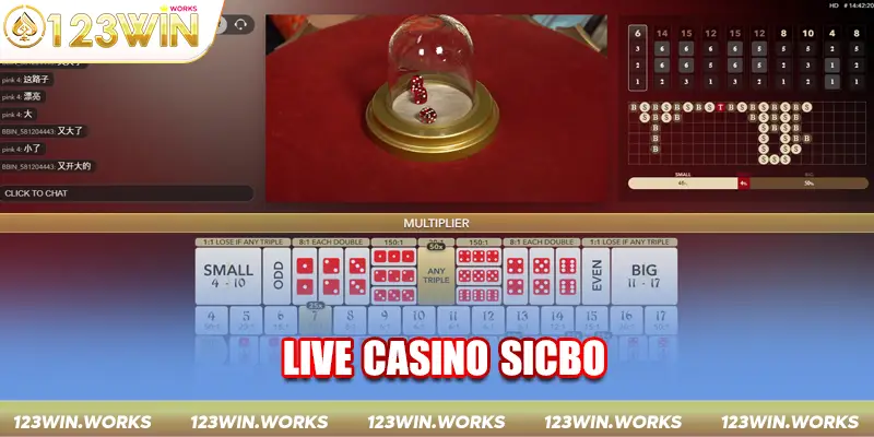 Live Casino Sicbo