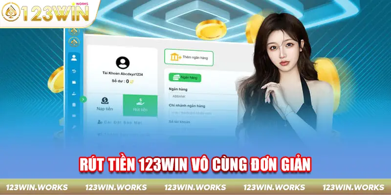 Nếu làm đúng hướng dẫn thì việc rút tiền 123win vô cùng đơn giản