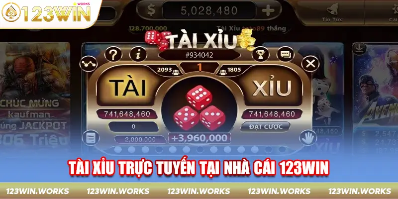 Tài xỉu trực tuyến tại nhà cái 123win